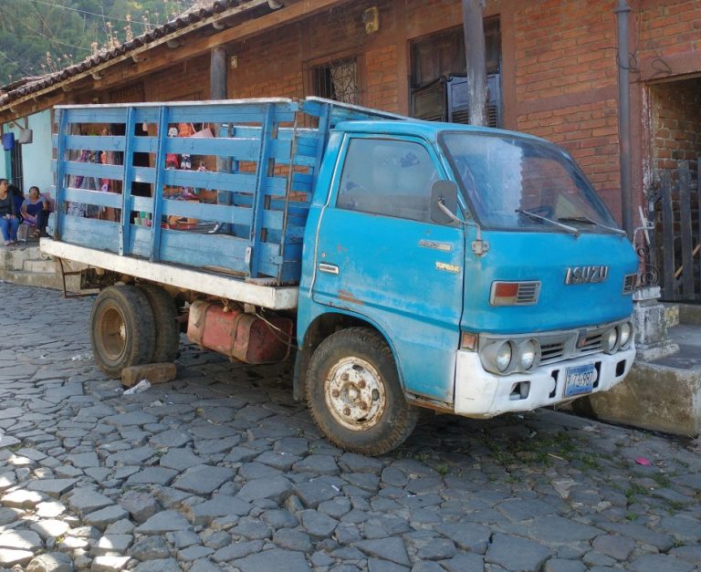 Isuzu Elf 1975: O Camião Utilitário com Charme Intemporal