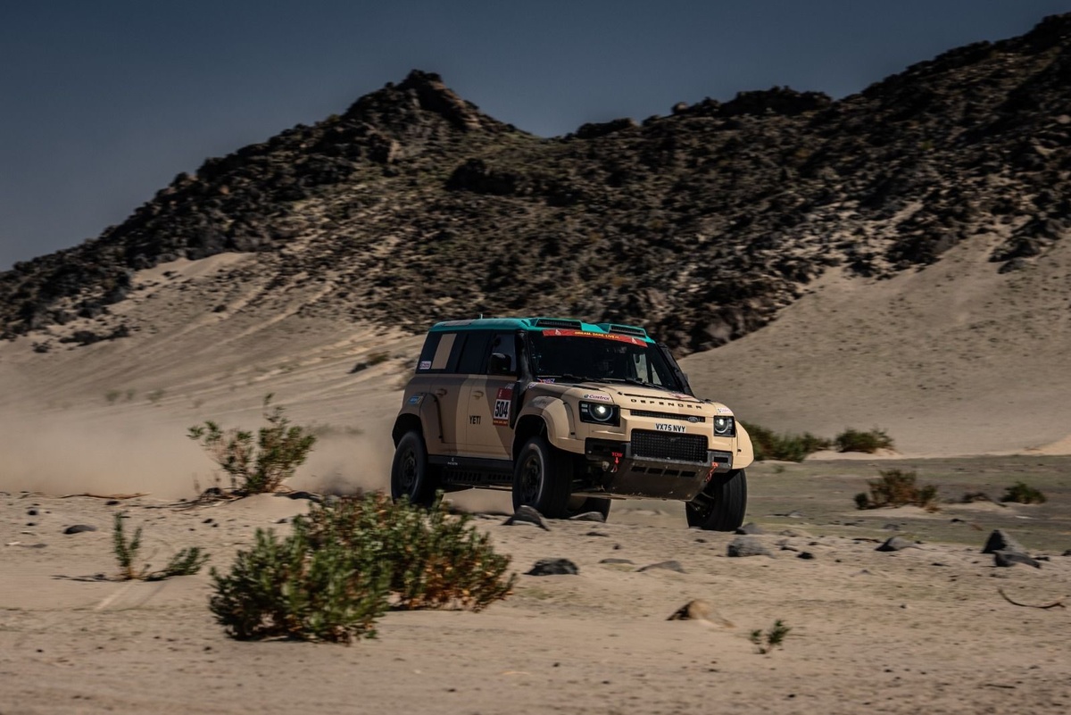 O Defender da Land Rover: um regresso estratégico ao Dakar