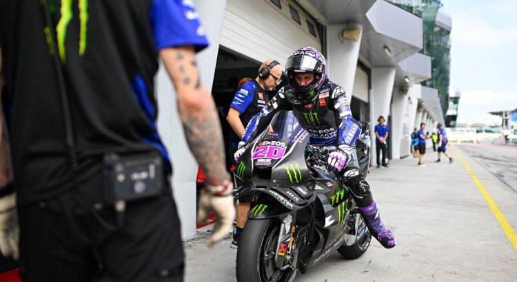 Quartararo de volta à pista para o Grande Prémio da Tailândia