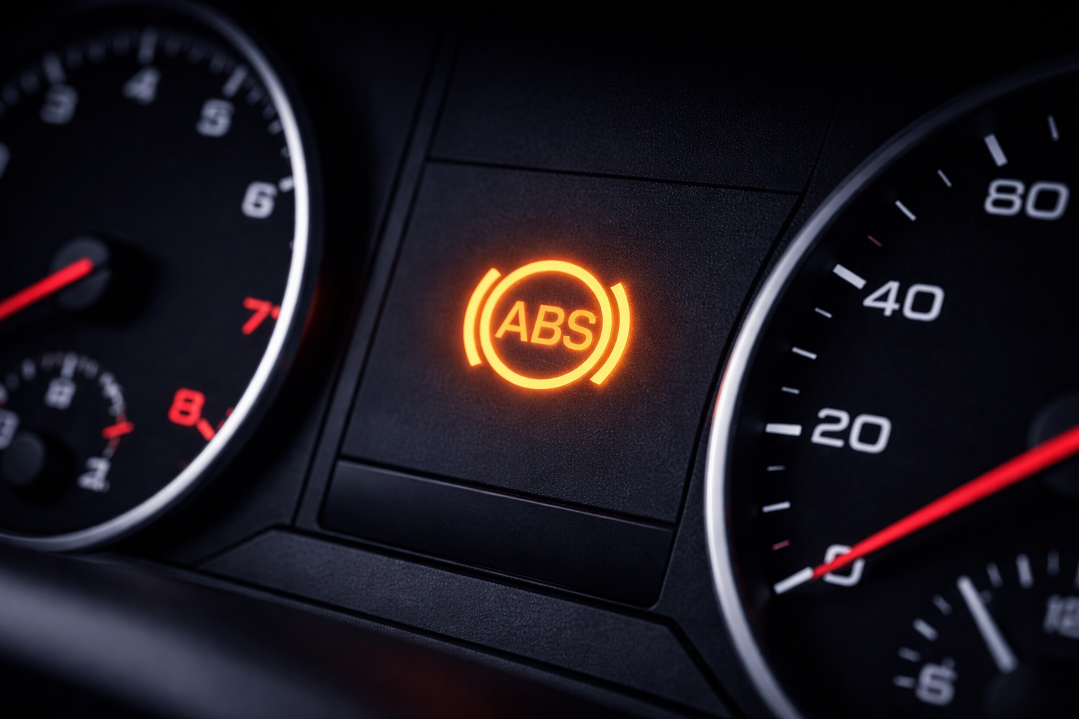 Luz do ABS acesa: significado, riscos e soluções