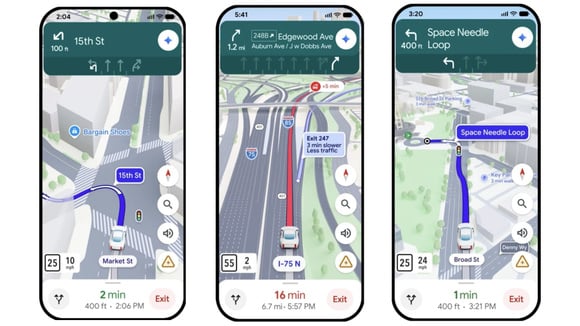 Google Maps apresenta um redesign audacioso para transformar a navegação moderna