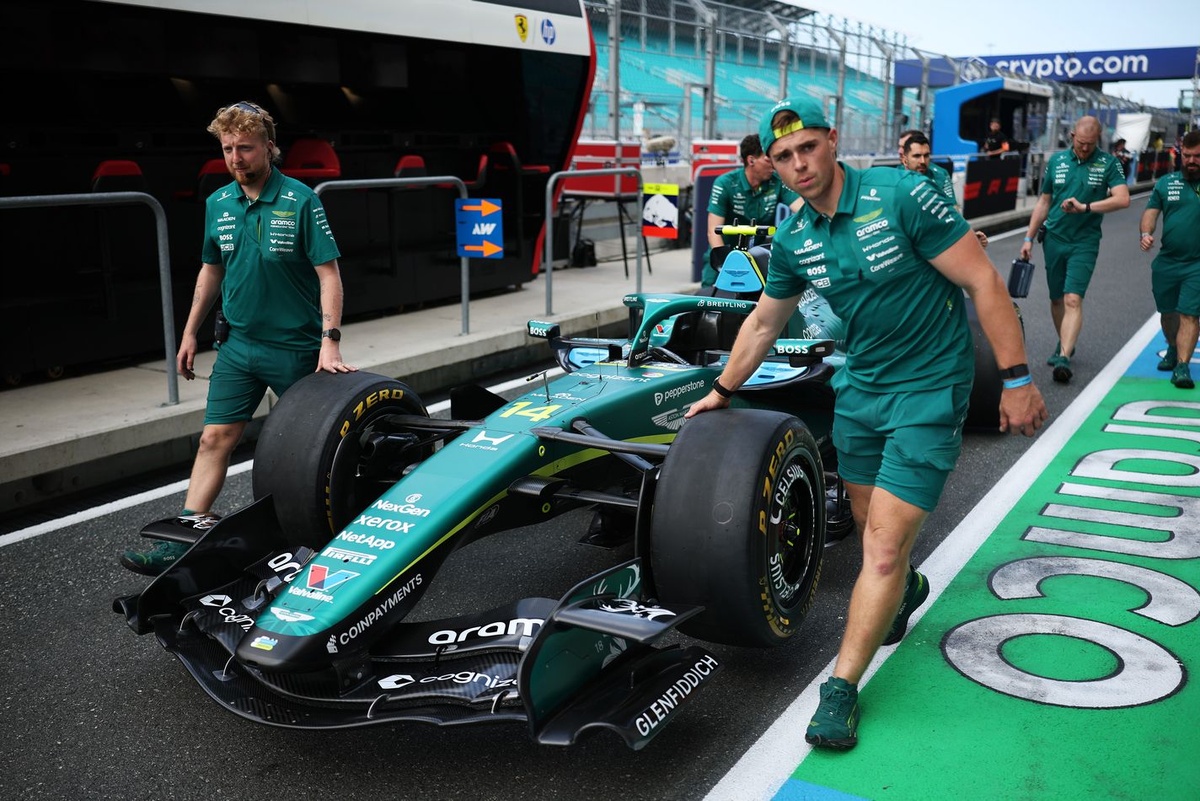 Ferrari e McLaren puxam a evolução em Miami; Aston Martin fica parada