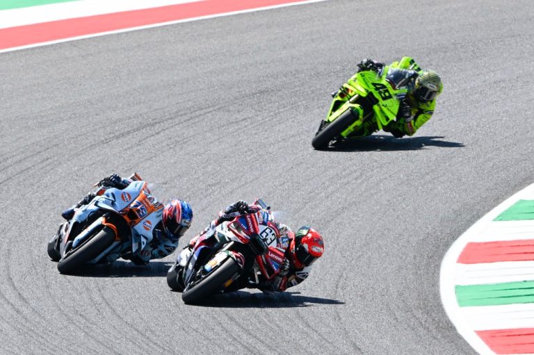 MotoGP: Bagnaia suado para garantir pódio em casa no Mugello
