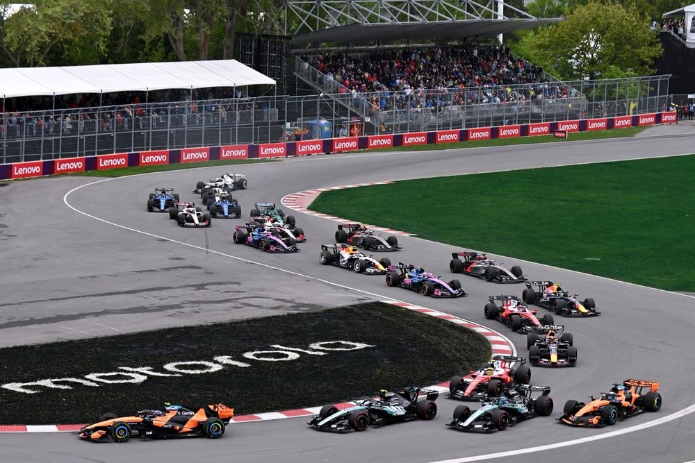 McLaren: Aposta arriscada em pneus intermédios custa caro no GP do Canadá