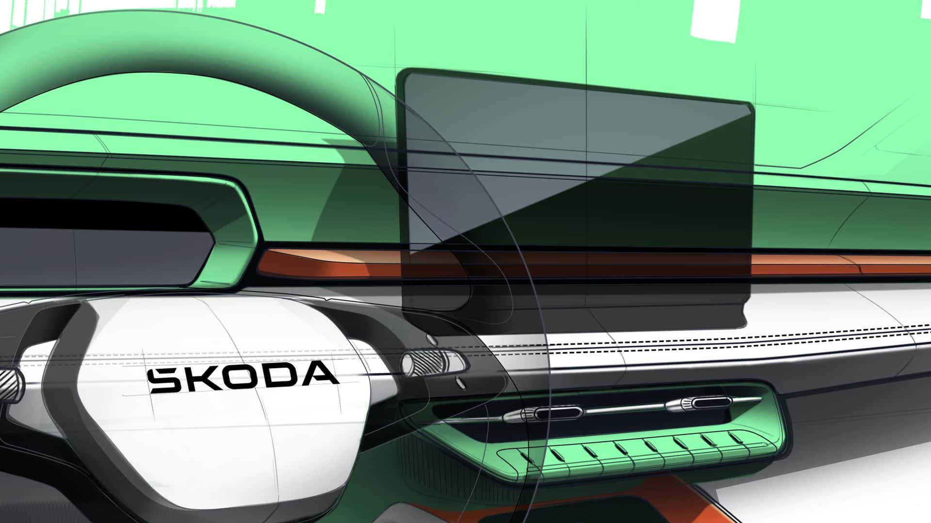 Skoda Epiq: o interior minimalista pensado para a cidade