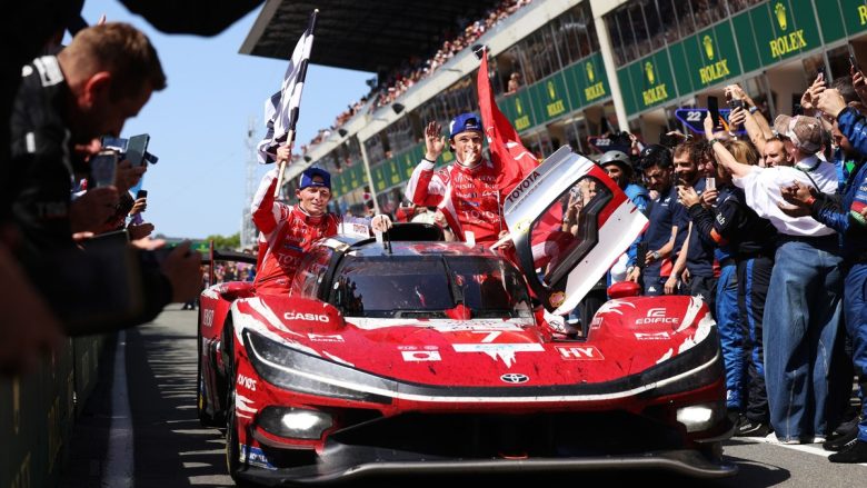 Toyota GR010 Hybrid n.º 7 vence as 24 Horas de Le Mans com um problema…